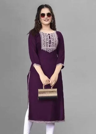 Muslim Black Dress Kurt Women's Fashionable Slit hem Straight Tube Casual Abito Donna Musulmana Girls Prayer Dress