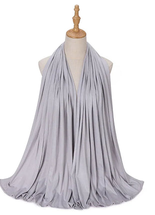 Big Size Jersey Hijabs for Woman Turban Mercerized Cotton Hijab Scarf Shawl Turbans for Women Headscarf Scarves Ramadan Foulard