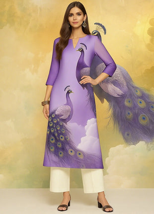 Muslim Women's Kurt Fashionable And Elegant Peacock Straight Tube Casual Comfortable Dress 2026 Abito Donna Musulmana
