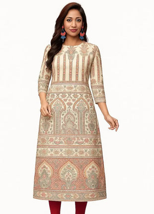 Muslim Kurt Women's Fashion Comfortable Dress Straight Tube Ethnic Vestiti Marocchini Donna Abito Donna Musulmana Slit hem