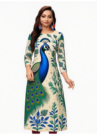 Muslim Women's Kurtta Casual Fashion Dress Straight Tube Casual Ethnic Abito Donna Musulmana National Style Regular Dress Abaya