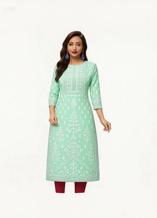 Muslim Kurt Flowers Women Fashion Comfortable National style Straight Ethnic Vestidos Slit hem Parrot 3D Print Turkish Abaya