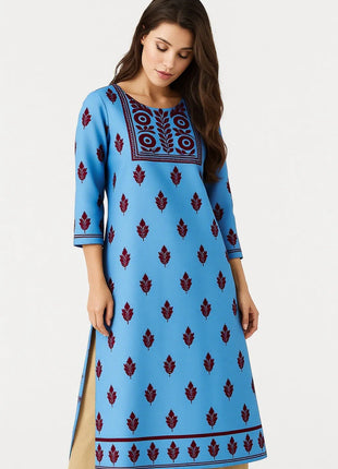 Muslim Dress Kurt Women Fashionable And Elegant Straight Tube Casual Colorful Slit hem Abito Donna Islamic Clothing For Women