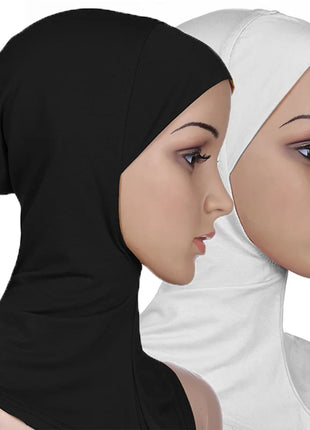 Ramadan Islamic Muslim Underscarf Women Veil Hijab Head Scarves Muslim Women Scarf Turbans Head For Woman Hijabs Caps Hat
