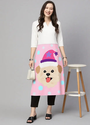 Muslim Kurt Women's Fashion Comfortable Dress Long Sleeve Straight Tube Casual Ethnic Round Neck Regular Size New Dress
