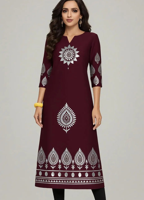 Kurt Women's Fashionable Dress With Straight Tube Casual Round Neck Design And Various Vacation Styles Kurdische Kleider