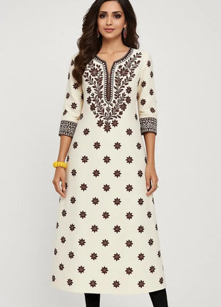 Muslim Dress Kurt Women's Fashionable And Elegant Straight Tube Casual Round Neck Colorful Peacock Pattern Dress Abiti Lunghi