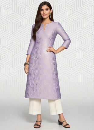 Muslim Dress Kurt women's Fashionable And Elegant Long Sleeved Straight Tube Casual Round Neck Peacock Pattern Noble Skirt 2026
