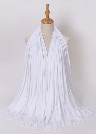 Big Size Jersey Hijabs for Woman Turban Mercerized Cotton Hijab Scarf Shawl Turbans for Women Headscarf Scarves Ramadan Foulard