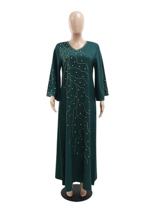 Caftan Eid Elegant Muslim Women Dress Ramadan Party Dubai Abaya Turkey Islam Long Evening Dresses Musulmane Elegant Vestidos