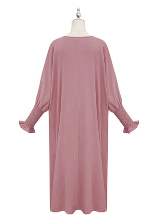 Minimalist Black Front-Zip Plain Abaya Maxi Dress Women Muslim Egyptian Kaftan Ramadan Jalabiya Islam Saudi Arabic Outfits 2025