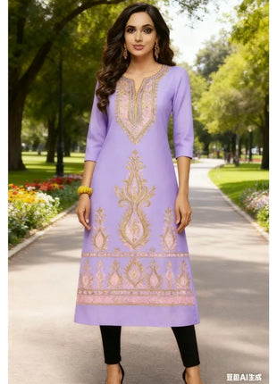 Muslim Kurt Casual Fashion Dress Long Sleeved Straight Tube Casual Ethnic Flower Abaya Women Muslim Dress Peacock Sleeve Abaya