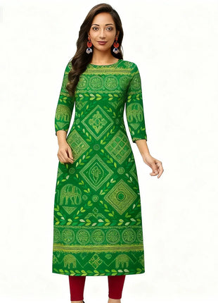 Muslim Women's Fashionable Comfortable Kurt Dress Slit hem Straight Tube Casual Ethnic Abaya Abito Donna Musulmana