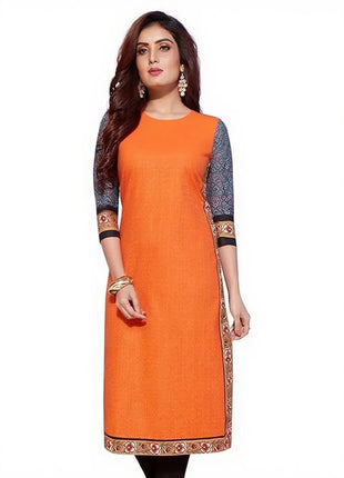 National style Kurt Women's Fashion Comfortable Slit hem Straight Casual Ethnic Abito Donna Musulmana Girls Prayer Dress
