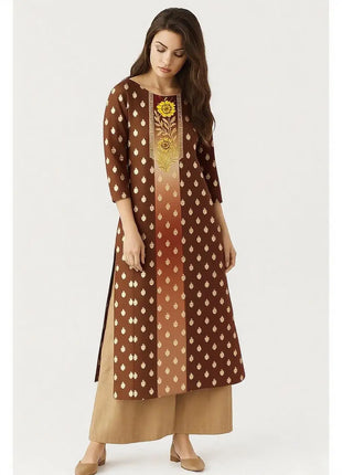 Muslim Dress Kurt Women's Fashionable Elegant Straight Tube Casual Peacock National Style Abito Donna Musulmana Turkish Abaya