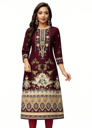 Muslim Kurtta Women Casual Fashion Dress Straight Tube Turkish Abaya Vetement Femme Flowers National style Kaftan Dress Moroccan