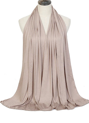 Premium Modal Cotton Jersey Hijab Scarf Muslim Long Shawl Women Plain Soft Turban Tie Head Wraps Africa Female Headband 170x60cm