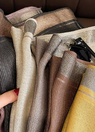 2023 New Women Scarf Winter Warm Solid Silk Wool Shawls Lady Wraps Bufanda Floral Pashmina Luxury Embroidery Warn Scarves