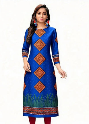 Muslim Dress Kurt Women's Fashionable Straight Tube Casual National style Slit hem Multiple National Style Abito Donna Musulmana