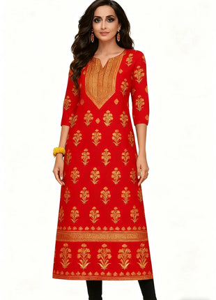 Muslim Kurtta Women Casual Fashion Dress Straight Tube Casual Ethnic Vetement Femme National style Kaftan Dress Moroccan Luxury