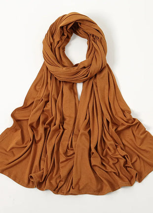 Premium Jersey Hijab Scarf For Muslim Women Turban Femme Africaine Hijabs For Woman Head Wrap Hoofddoek Headscarf Ramadan