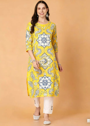 National style Women Kurt Casual Dress Kurtta Straight Casual Ethnic Slit hem 3D Design Suitable Ladies Abito Donna Musulmana