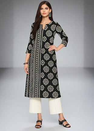Muslim Women Kurt Casual Dress Long Sleeve Straight Casual Ethnic Flower Mandarin National Style Caftan Marocain Femme