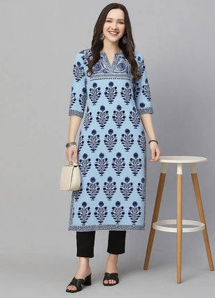 Muslim Women Kurtta Casual Dress Middle Eastern Straight Casual Ethnic Flower Mandarin National Style Caftan Marocain Femme