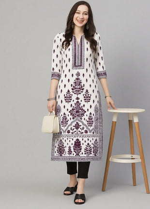 Muslim Kurt Women's Fashionable And Comfortable Kurt Dress Long Sleeved Straight Tube Casual Ethnic Middle Eastern Arabic Dress