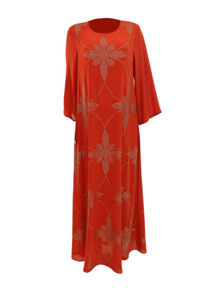 Eid Morocco Party Dress Women Muslim Abaya Diamond Ramadan Chiffon Dubai Abayas Kaftan Elegant Robe Vestidos Turkey Gown 2023