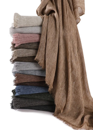 New Arrival Crinkle Rayon Hijab for Women Muslim Scarf Shawls Tie-dye Headscarf Wraps Plain Modal Cotton Islamic Turban Ramanda