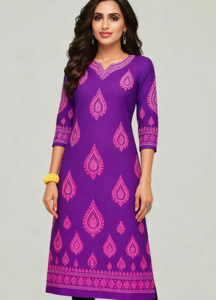 Muslim Kurtta Casual Dress Middle Eastern Straight Casual Ethnic Slit hem Mandarin Peacock National Style Caftan Turkish Abaya