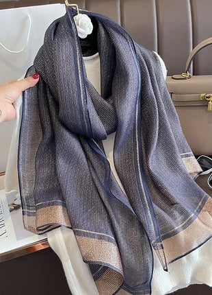 2023 New Women Scarf Winter Warm Solid Silk Wool Shawls Lady Wraps Bufanda Floral Pashmina Luxury Embroidery Warn Scarves