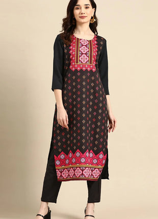 Muslim 2026 Women's Kurt Fashionable Elegant Straight Tube Casual Kurtta Abito Donna Musulmana Girls Prayer Dress Turkish Abaya