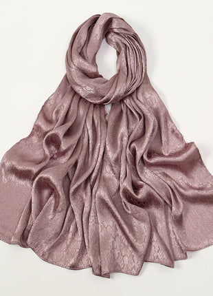 High Quality Floral Print Satin Hijab Scarf Muslim Hijab Plain Malaysia Scarf Satin Shawl Luxury Silk Satin Wrap Islam Turban