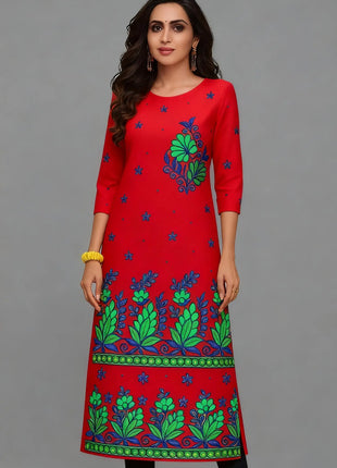 Muslim Dress Kurtta Women's Fashionable And Elegant Straight Tube Casual Colorful Slit hem Abito Donna Musulmana Turkish Abaya