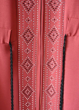 Laxury Design New Women Elegant Dress Chiffon Open Abaya Muslim Women Dress Islamic Clothing Cardigan Abaya Women Muslim Dress