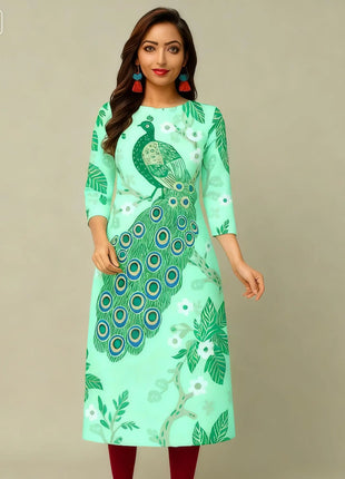 Muslim Women's Kurt Fashionable And Elegant Flowers Straight Tube Casual Comfortable Dress 2026 Abito Donna Musulmana Slit hem