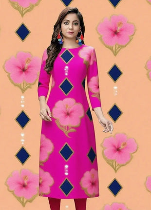 Muslim 2026 Dress Kurtta Women Fashionable And Elegant National Style Straight Tube Casual Slit hem Abito Donna Musulmana