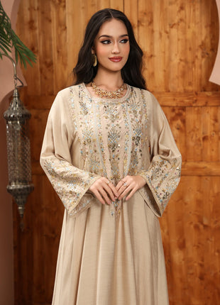 Women Jalabiya Dubai Dress Abaya Eid Ramadan Party Gorgeous Long Dresses Muslim Embroidery Vestidos Largos Robe Saudi Arab 2026