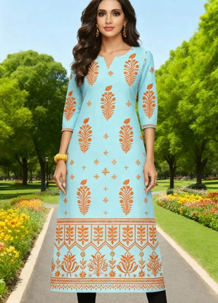 Dress Kurt Women's Fashionable And Elegant Long Sleeved Straight Tube Casual Round Neck Pattern Robe Traditionnelle Arabe