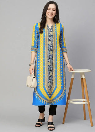 Muslim Women's Fashionable And Comfortable Kurt Dress Long Sleeved Straight Tube Casual Ethnic Abaya Women Elegant Luxury Dress