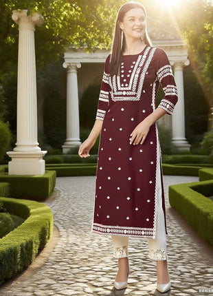 Muslim Dress Kurt Women Fashionable Elegant Straight Tube Casual Slit hem Color Elephant 2026 Pattern Tenue De Priere Femme
