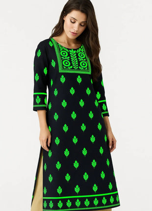 Muslim Dress Kurt Women Fashionable And Elegant Straight Tube Casual Colorful Slit hem Abito Donna Islamic Clothing For Women