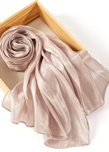 Newest Plain Shimmer Hijab Silk Wrinkle Scarf Muslim Woman Hijab Shawls Islam Woman Long Wraps Femme Headband Pure Turban