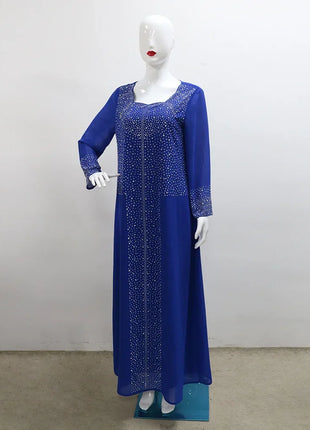 Eid Women Two Piece Set Hijab Party Dress Muslim Abaya Diamond Scarf Dresses Vestidos Mujer Kaftan Abayas Robe Elegant 2026