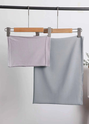 2 Piece Set Chiffon Hijab Matching Undercap Chiffon Scarf with Matching Underscarf Shawls Scarves Head Scarf Headwraps for Women