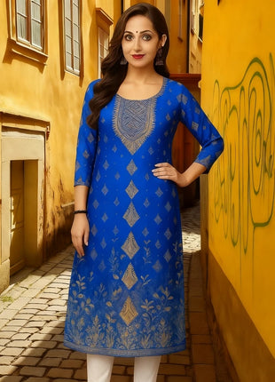 Muslim Kurtta Women Casual Fashion Dress National Style Straight Tube Casual Ethnic Abito Donna Musulmana Slit hem Turkish Abaya