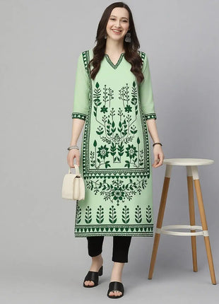 Muslim Women Casual Fashionable Comfortable Kurt Dress Straight Tube Ethnic All Occasions Such As Birthday Wedding Aidilfitri