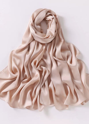 New Bubble Chiffon Hijab Scarf Handmade Flower Beaded Anchor Satin Silk Scarf  Hijabs for Women Turban Femme Ramadan Islamic